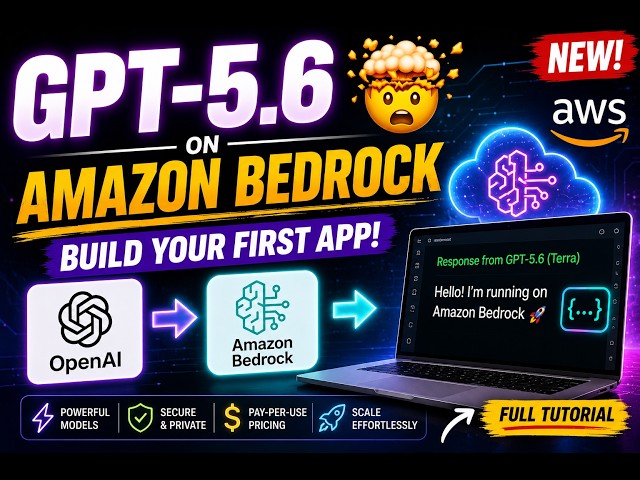GPT-5.6 on Amazon Bedrock 🤯 Build Your First App (OpenAI + AWS)