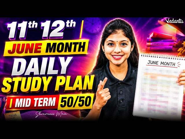 11th 12th State Board | JUNE Complete Study Plan🔥| 0 to Hero 😎 Arambikalama? Shravanee Ma'am