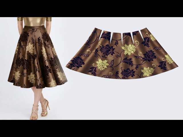 How Can It Be So Easy ❤️ You'll Love This Skirt Sewing