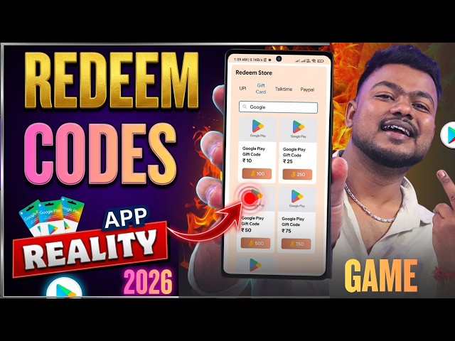 How To Get Google Play Redeem Code By Playing Games | Free Redeem Code App Reality