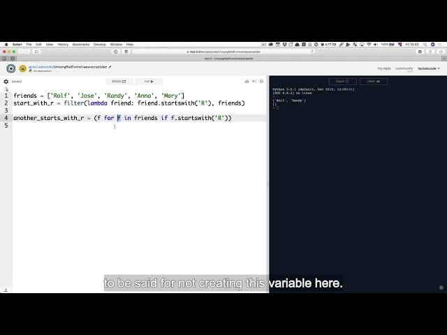 93  The map function in Python