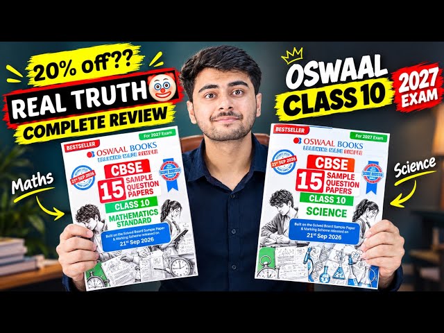 Don't buy❌️ Oswaal Sample Papers🤡 Class 10 Oswaal Science Sample Papers Honest Review 2026-27🔥
