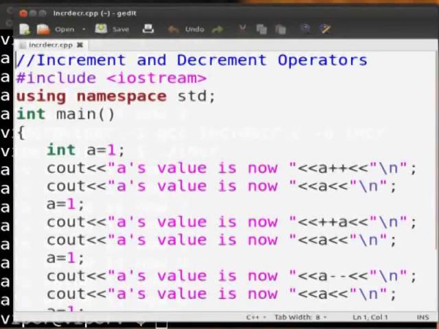 Increment And Decrement Operators - Hindi