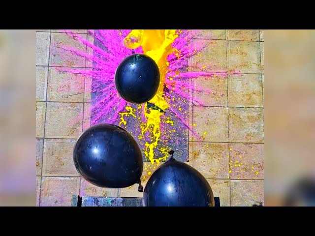 🎈Breaking Glass Bottles and Balloon Drops! Crushing Crunchy & Soft Things!🔥