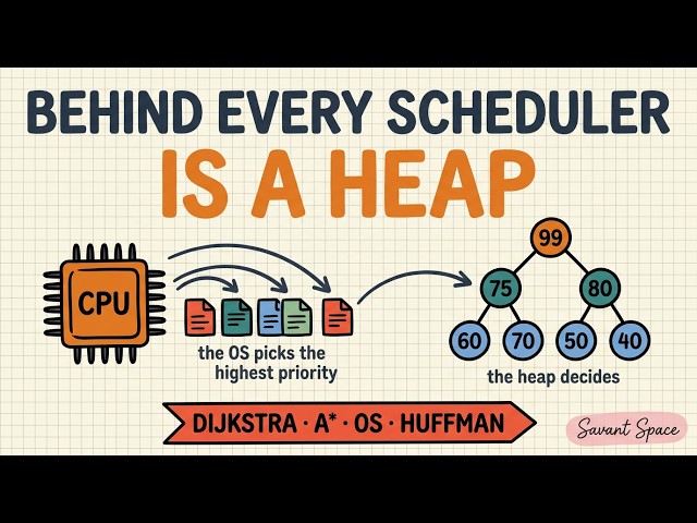 Heaps and Priority Queues Explained Visually — Including Heap Sort  | DSA Ch.7