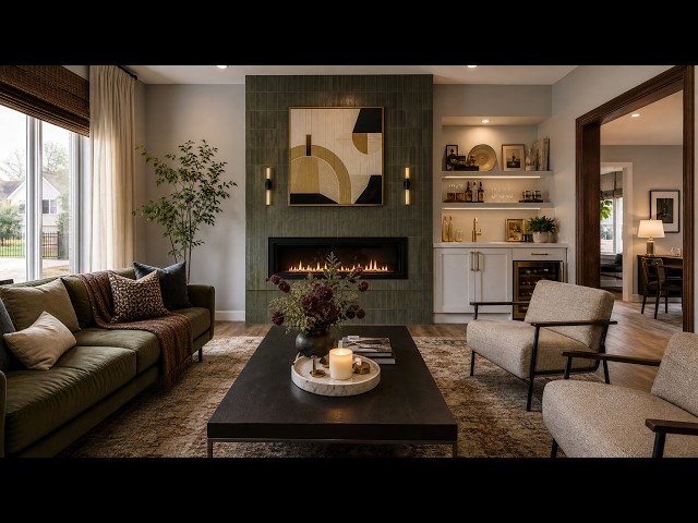 Turn Your  Basic House Into a Luxury Dream Home (Wait Until You See the Fireplace!)