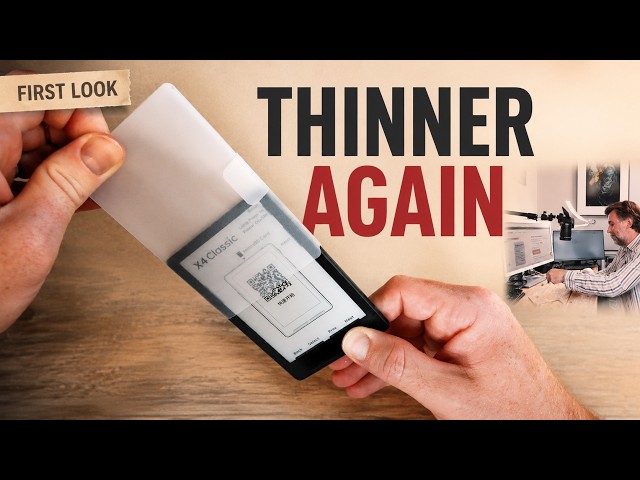 This Pocket E-Reader Is Almost Impossibly Thin