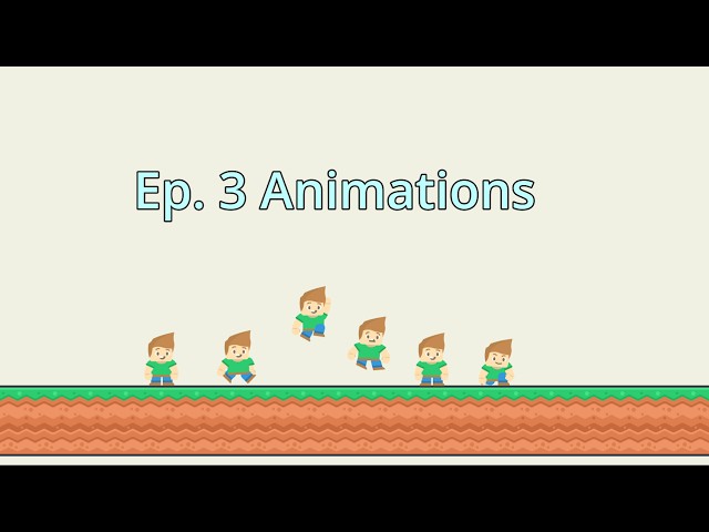 Building a Mario-style 2D Platformer in Godot with GDScript Ep 3 Animations