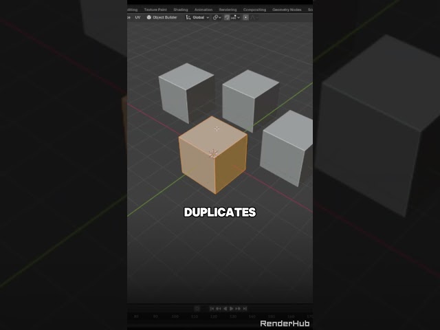 Use Linked Duplicates to Edit Faster in Blender