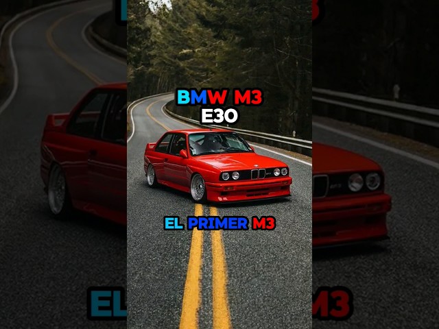 El primer M3 de la historia BMW M3 E30 #bmw #m3 #e30 #bmwm3e30 #coches