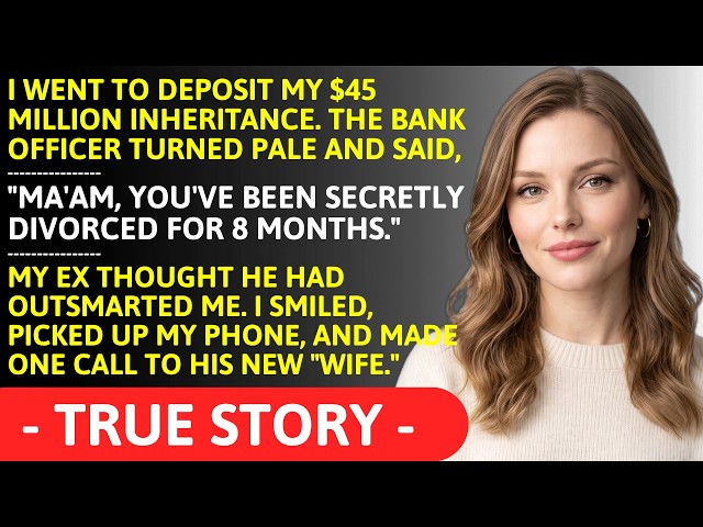 Inherited $45M—Then the Bank Revealed My Husband's Dark Secret | Her Just Rewards