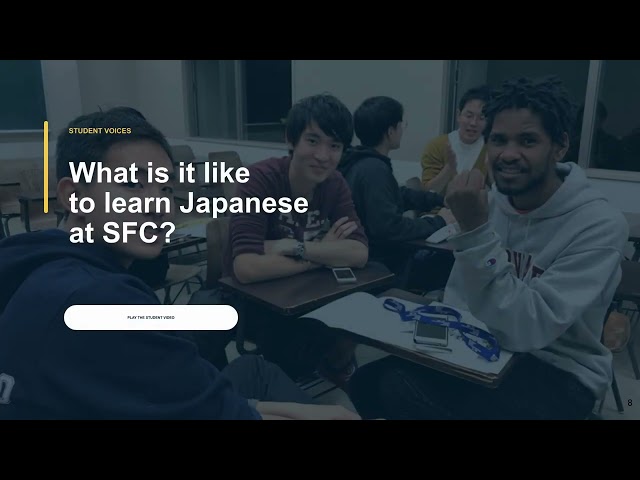 Japanese Language Course Guidance (Fall semester 2026)