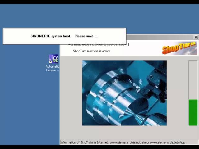 Sinumerik ShopTurn & ShopMill (Siemens CNC) Startup