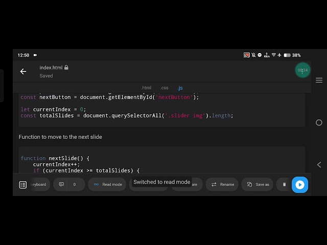 Responsive Image Slider using HTML, CSS, and JavaScript | Full Code