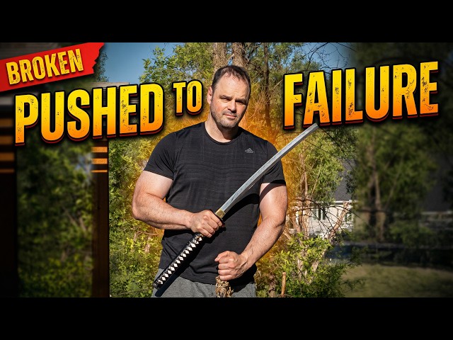 Hanwei Practical Pro Katana Tested to Destruction