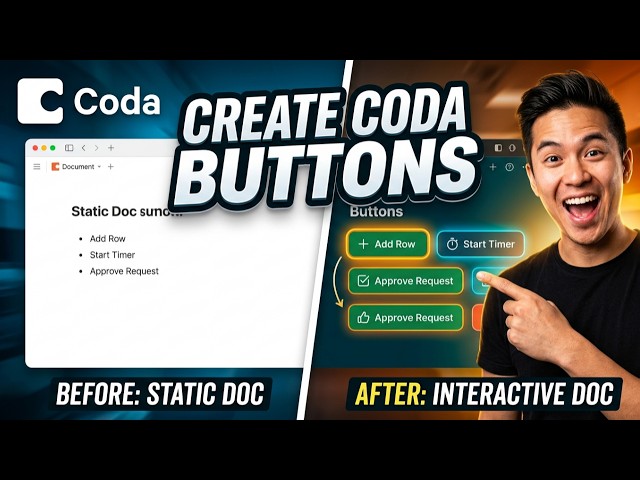 Create Buttons In Coda [Step by Step]