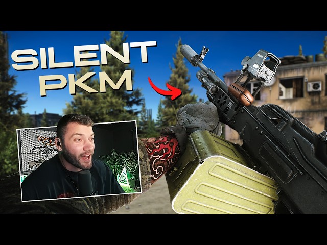Taking the SUPPRESSED PKM to DORMS - Escape From Tarkov