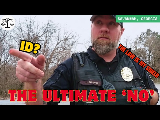 ID REFUSAL Masterclass: Cop Instantly Regret Asking for ID – Walk of Shame | ID Refusal Pro