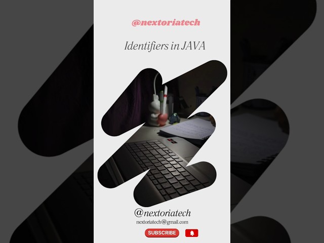 Identifiers in Java  #java #identifier