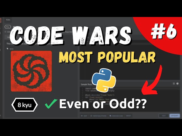 Even or Odd? - Codewars Popular Katas SOLVED #6