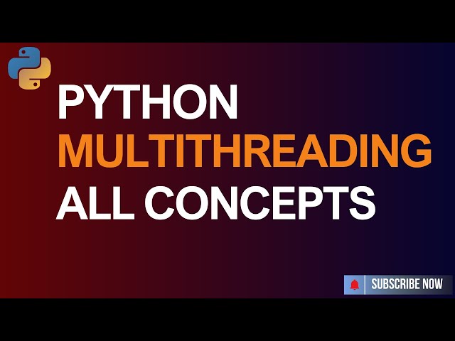 Multithreading in Python | All Concepts