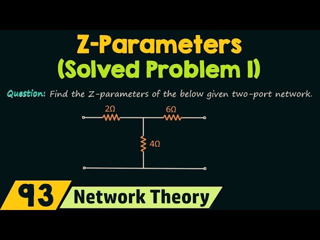 Z−Parameters (Solved Problem 1)