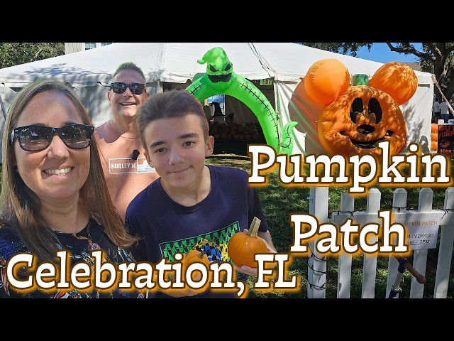 Celebration Florida, Pumpkin Patch Now Open Daily! 