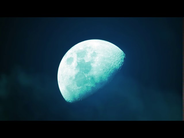 Cloudy Sky Moon Background Loop | Animation Videos | No Copyright | Visual Effects Video.