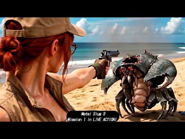 Metal Slug 3 - Mission 1 in LIVE ACTION!