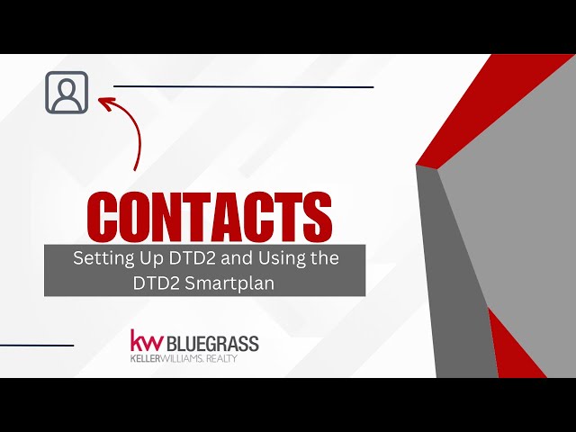 Setting Up DTD2 in Command and Using the DTD2 Smartplan