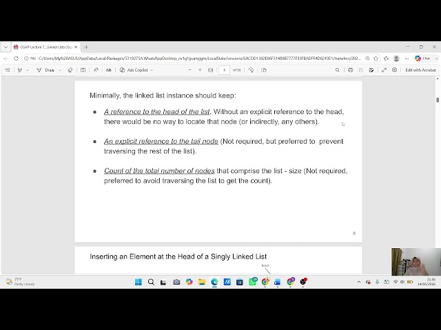 Linked Lists -  Single Linked List