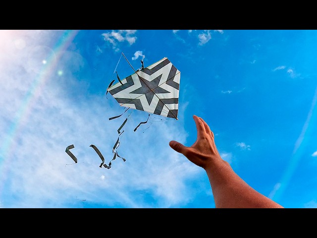 Catching a kite flying through the secret thicket to cut everyone down!