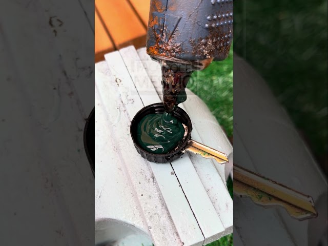 A practical method to never lose your wrench A simple trick keep#USA #ToolOrganization #WorkshopTip