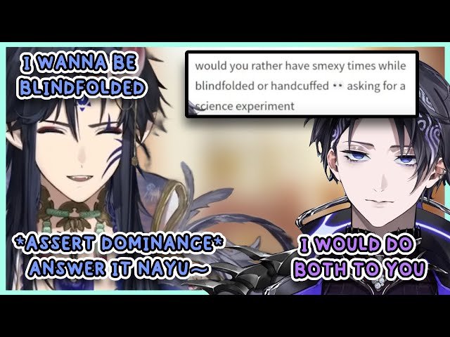 When Altus and Nayu Play WOuld You Rather but the Question Are Sus and Absurd