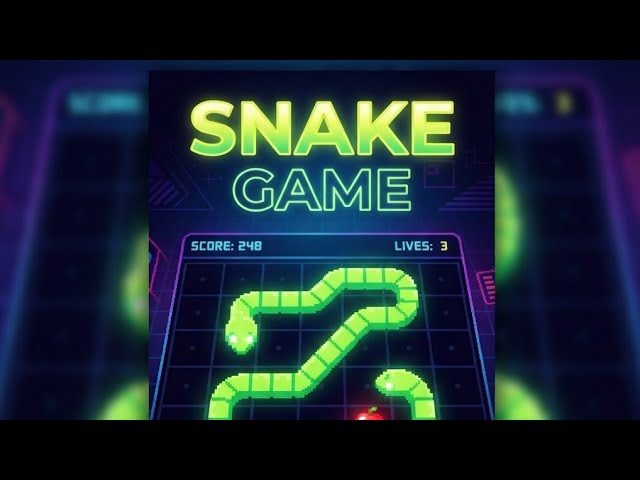 Create a Snake game in html css
