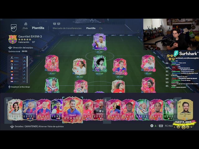 FUTTIES EQUIPO 2 CON DE JONG SBC GOOOOOOOOOOD!!!! PROBANDO CARTAS, SBC Y EVOS