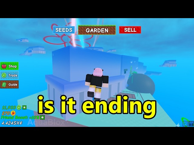 LAST CHANCE FOR GAG? | Grow a Garden