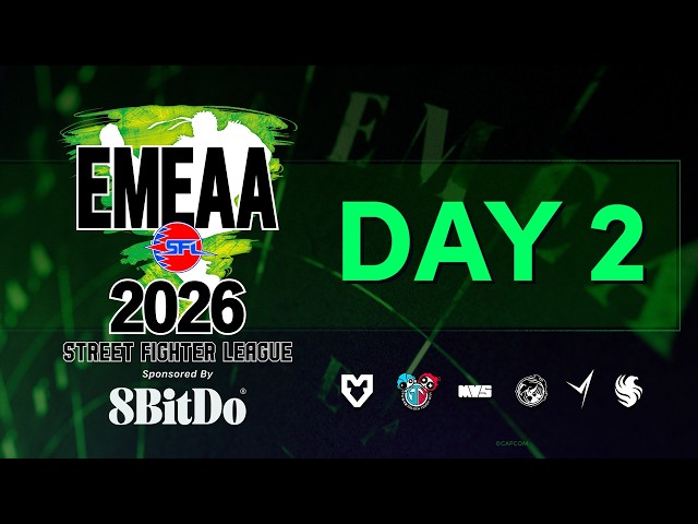 Day 2 - Street Fighter League EMEAA 2026 - LIVE September 2-6, 2026
