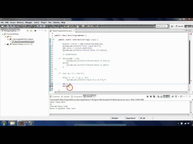 Java Tutorial-Basic Programming explanation to get familiar with Java Syntax