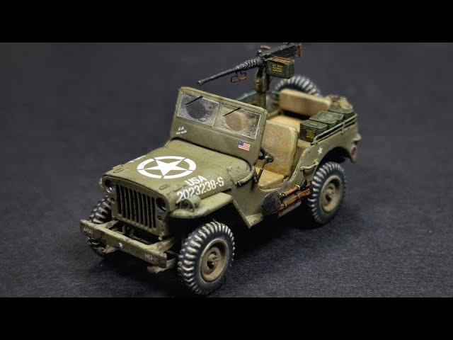 Jeep Willys - 1/72 - 3D and Airfix decals -  AVF Mode