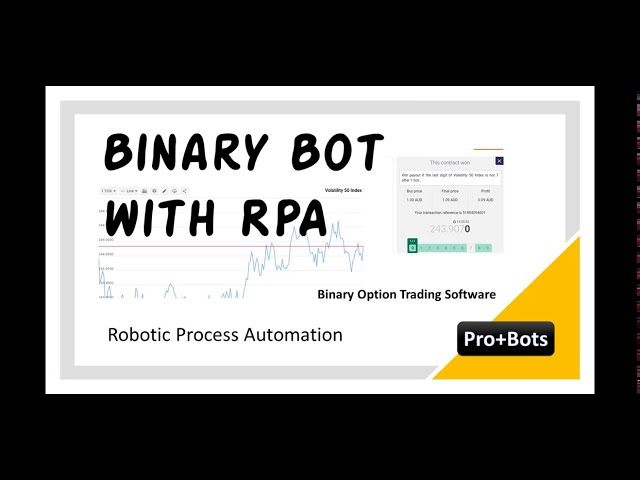 RPA Binary BOT 2020- Innovation in Binary Bot Developments