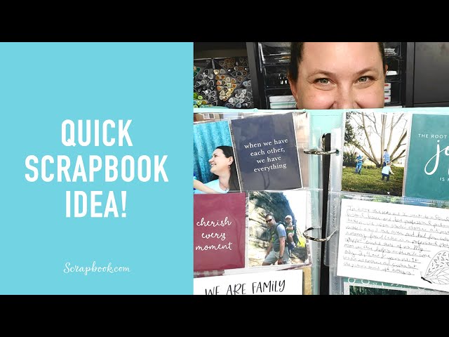 Scrapbook in No Time! | Scrapbook.com