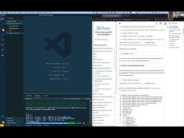 Plone 6 Classic UI Theming: Create a theme for Plone 6 Classic UI based on Bootstrap 5