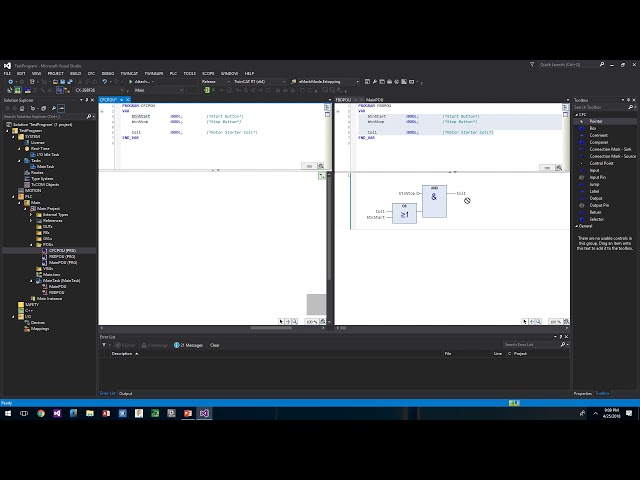 Twincat 3 Intro - Part 4 - Intro to Continuous Function Chart