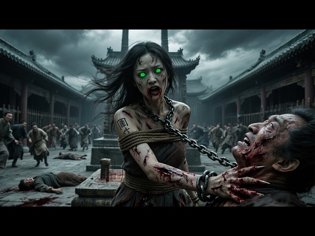 【FULL MOVIE】劊子手誤斬雙瞳少女被惡鬼纏身，雙瞳女鬼當眾變異在，刑場化為煉獄，旁觀者全員暴斃