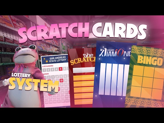 [FREE] FiveM Scratch Cards | +5 Types & Modern Lottery System | [ESX, QBCORE, QBOX] | PinkFrog