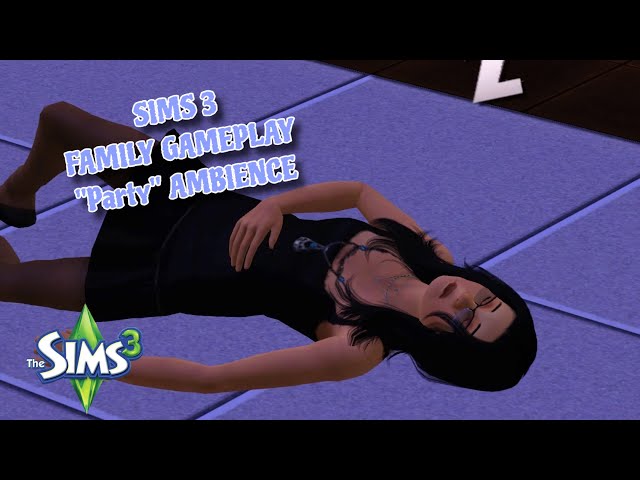 Sims 3 family gameplay no commentary | Teen party, ambience