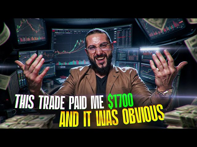 THIS TRADE PAID ME $1700 AND IT WAS OBVIOUS | BINARY OPTIONS TUTORIAL