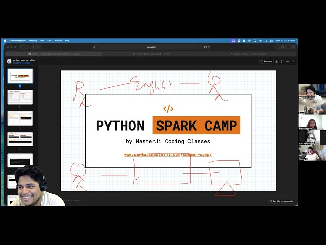Python Spark Camp – Day 1 | Python Basics, Variables, Operators, conditions, loops & Practice