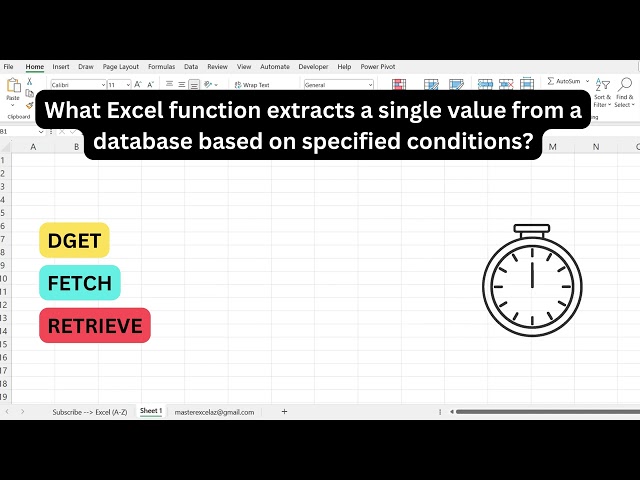 #150 - Excel formula question and answer